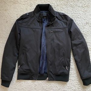 Black Zara mens medium jacket